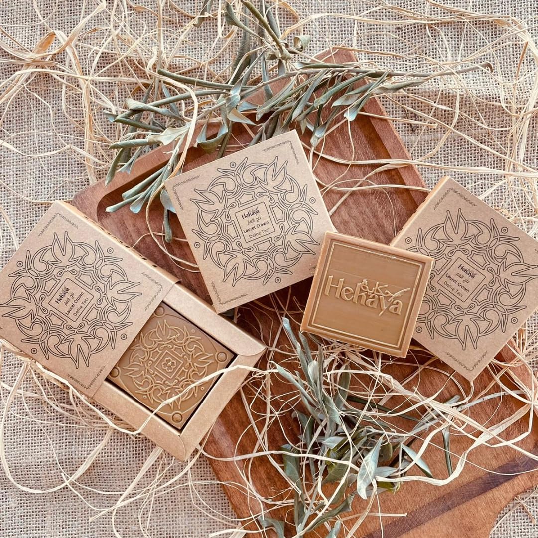 Purely Laurel Handmade Soap Bar - Natural, Moisturizing, and Luxurious Body Soap Bar with 20% Laurel Oil and 80% Olive Oil for Face, Bath, and Hair (4.5 Ounce) 1 Pack