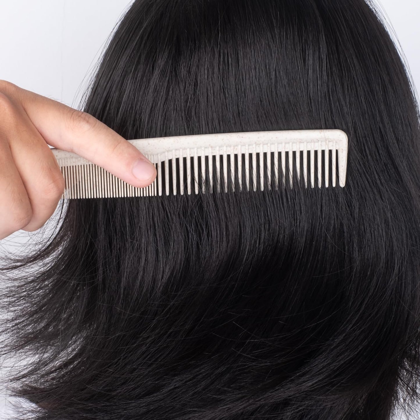 Hair Combs Bulk, 100PCS Disposable Wheat Straw Combs