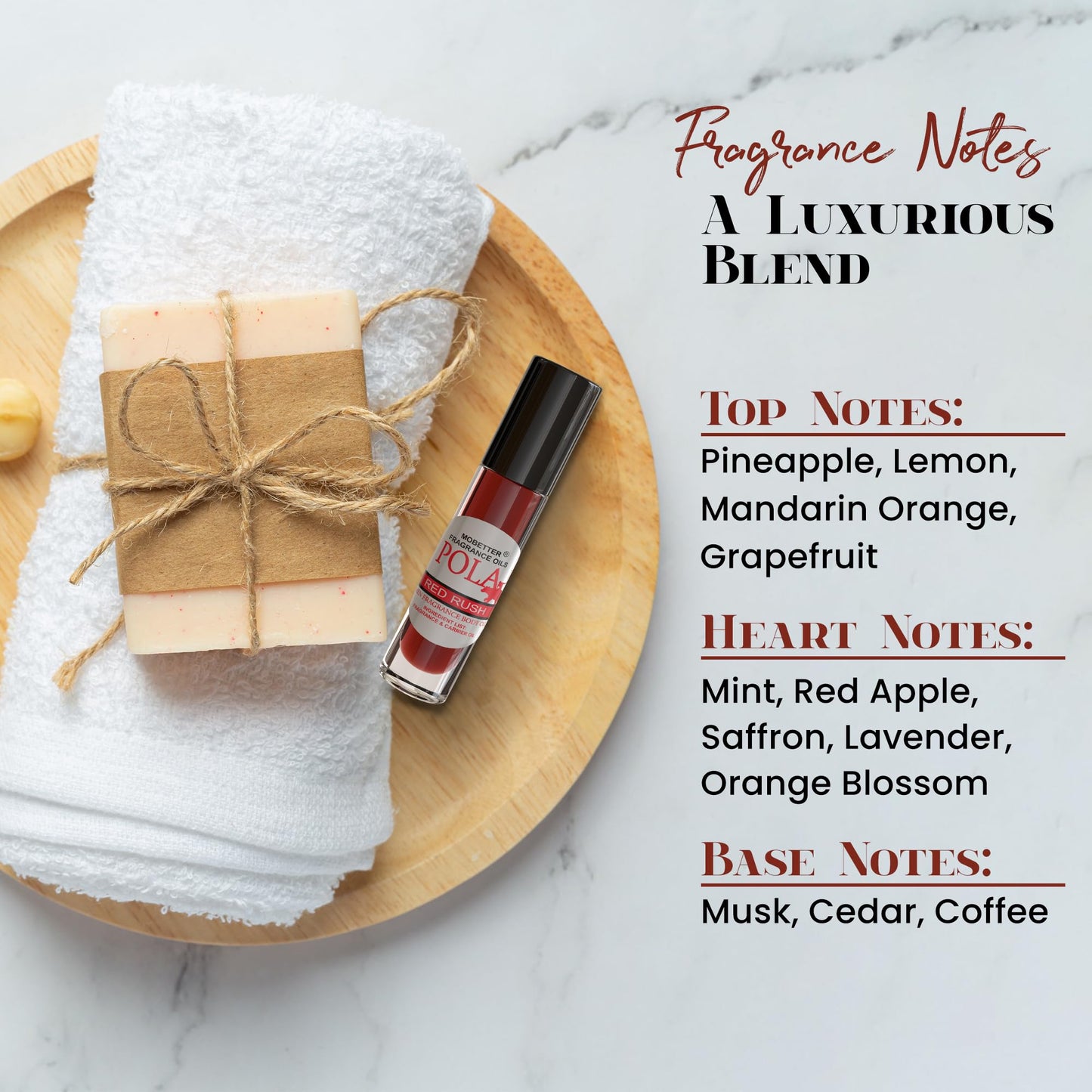 MOBETTER FRAGRANCE OILS Pola Red Rush Fragrance Body Oil for Men