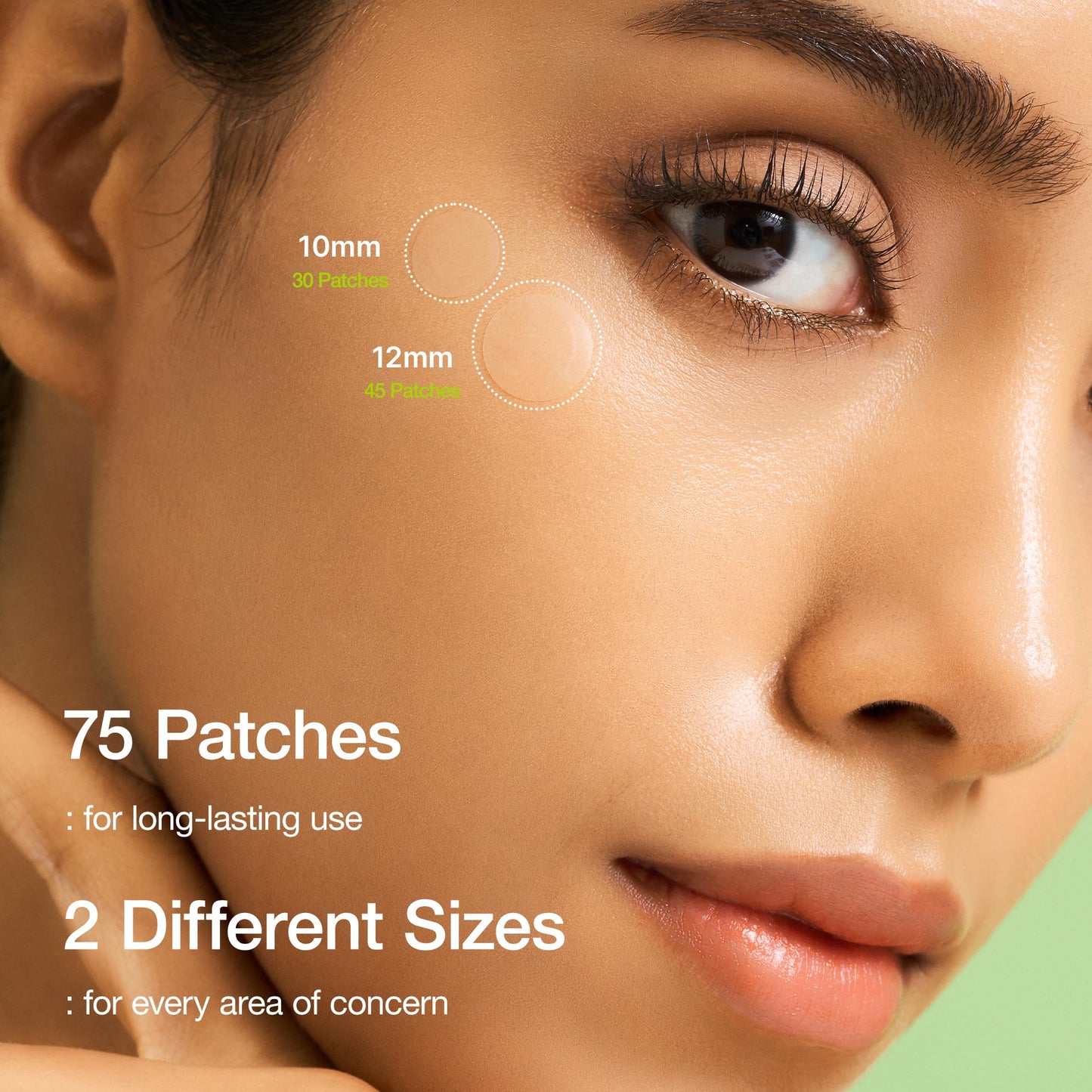 ANUA Ultra-Thin Spot Cover Patch, Invisible Hydrocolloid Pimple Patches for Face, 0.25mm Thin, Day & Night Wear Under Makeup, Non-Comedogenic, Korean Skincare, 75 Counts