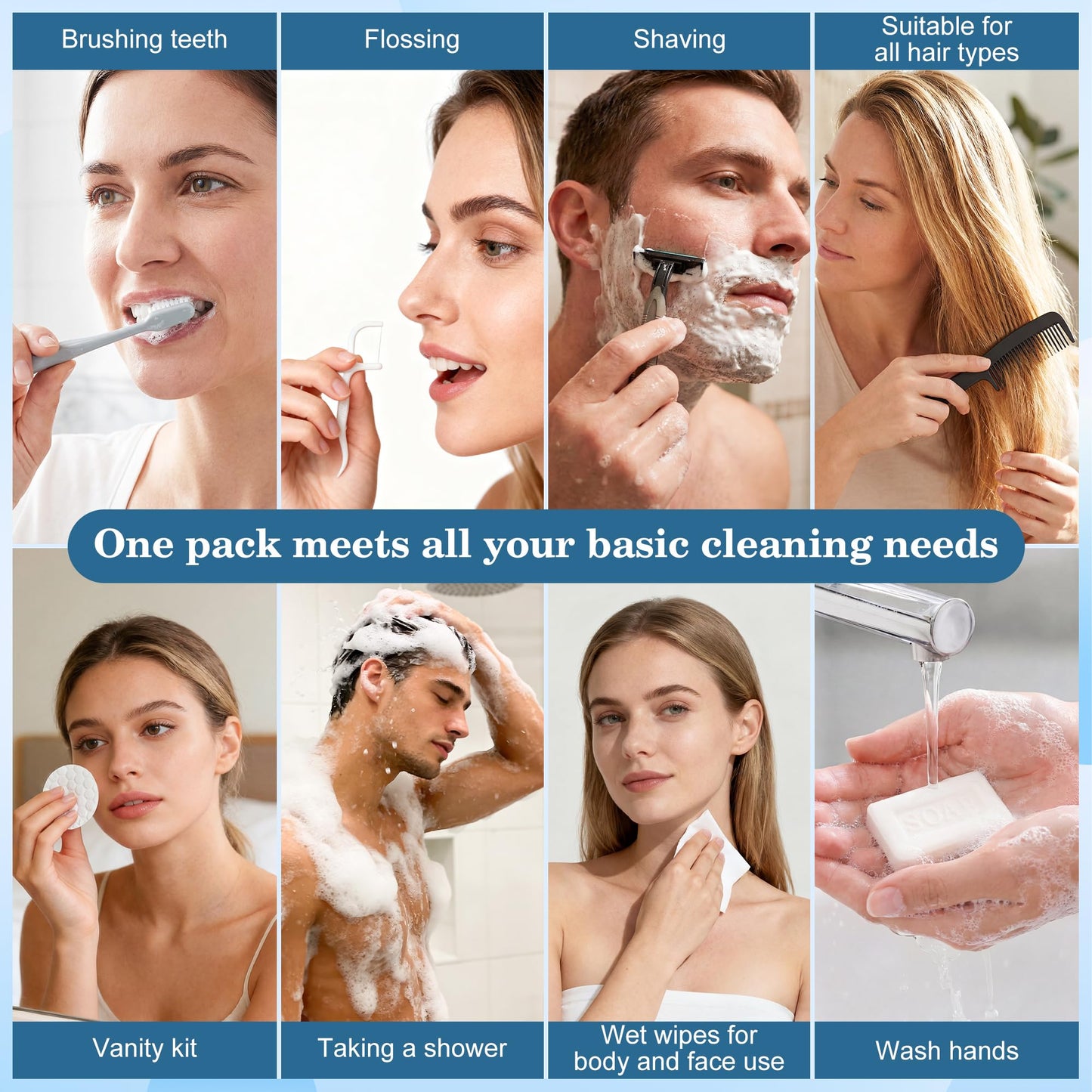 Lomgwumy Hygiene Kit, Convenience Kits in Bulk (10-PACK)