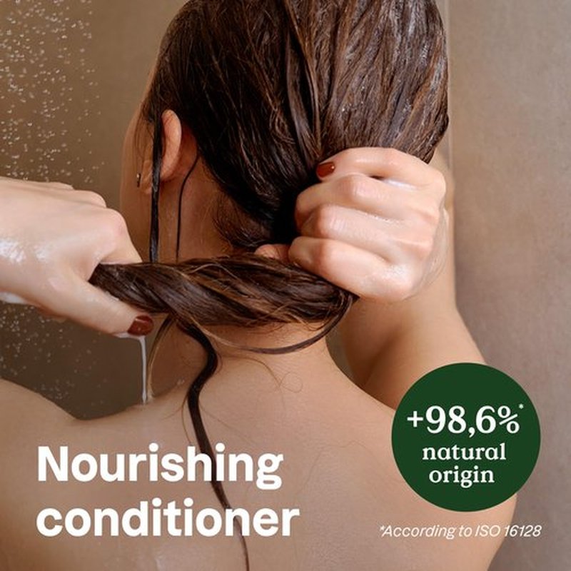 ATTITUDE Conditioner with Essential Oils, Plant and Mineral-Based Ingredients, Vegan Beauty Products, Aluminum Bottle, Nourishing, Bergamot and Ylang Ylang, 16 Fl Oz
