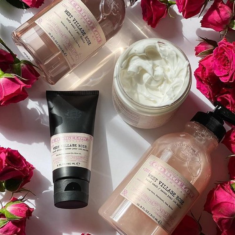 C.O. Bigelow Iconic Collection West Village Rose Hand Cream, with Shea Butter, Avocado Oil, and Olive Oil, 2 fl oz