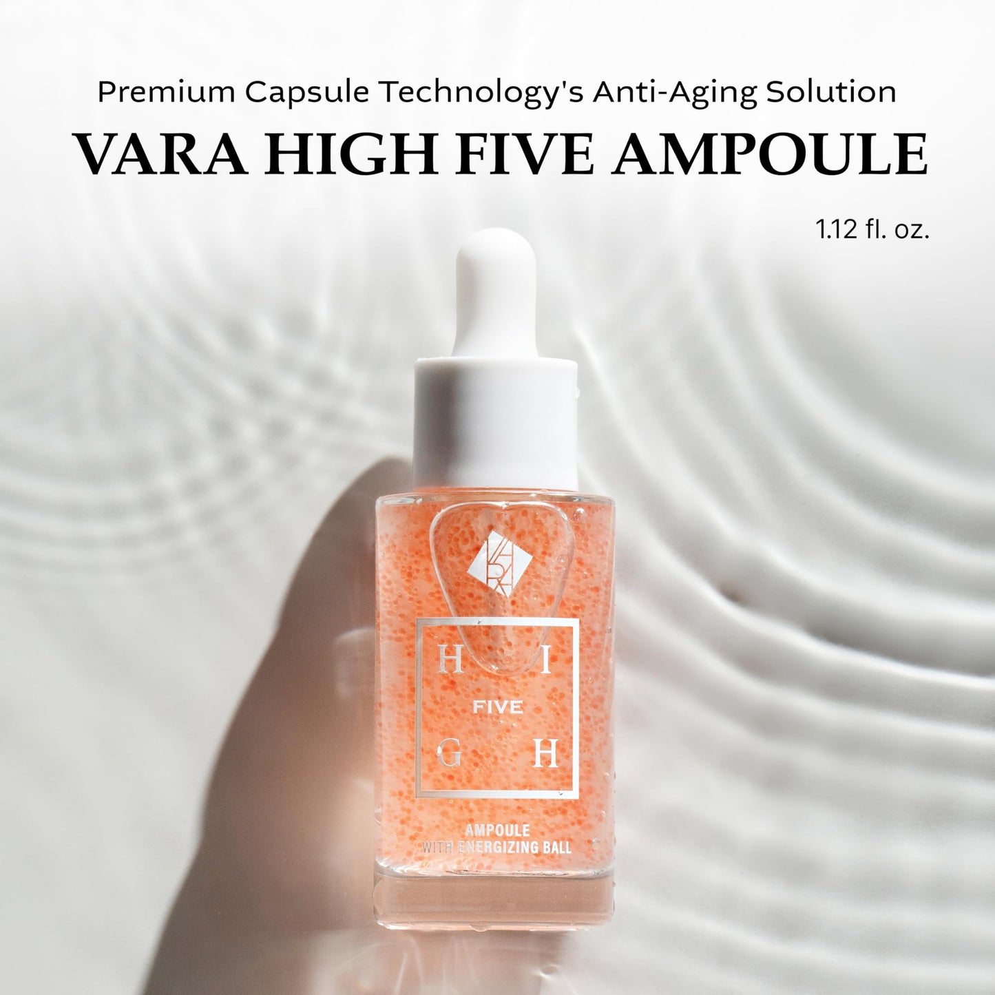 VARA High Five – Premium Capsule Technology Skincare Ampoule 1.12 fl. oz.
