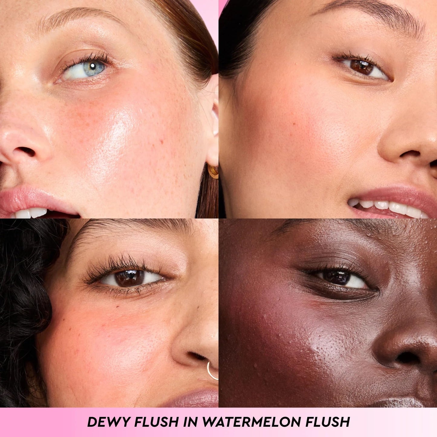 Glow Recipe x Beautyblender: Watermelon Glow Skincare and Makeup Prep Set - Niacinamide Dew Drops, Dewy Flush Liquid Blush, Ultra-Fine Hydrating Face Mist and Exclusive Beautyblender Makeup Sponge