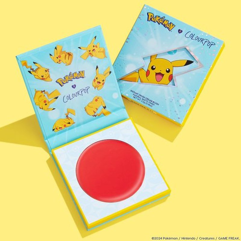 ColourPop Pokémon x ColourPop Instant Crush Cream Blush - Electro Ball