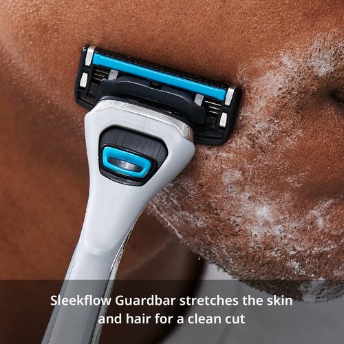 Dorco Pace 4 Pro - Four Blade Razor Shaving System - 52 Cartridge Refills (No Handle)