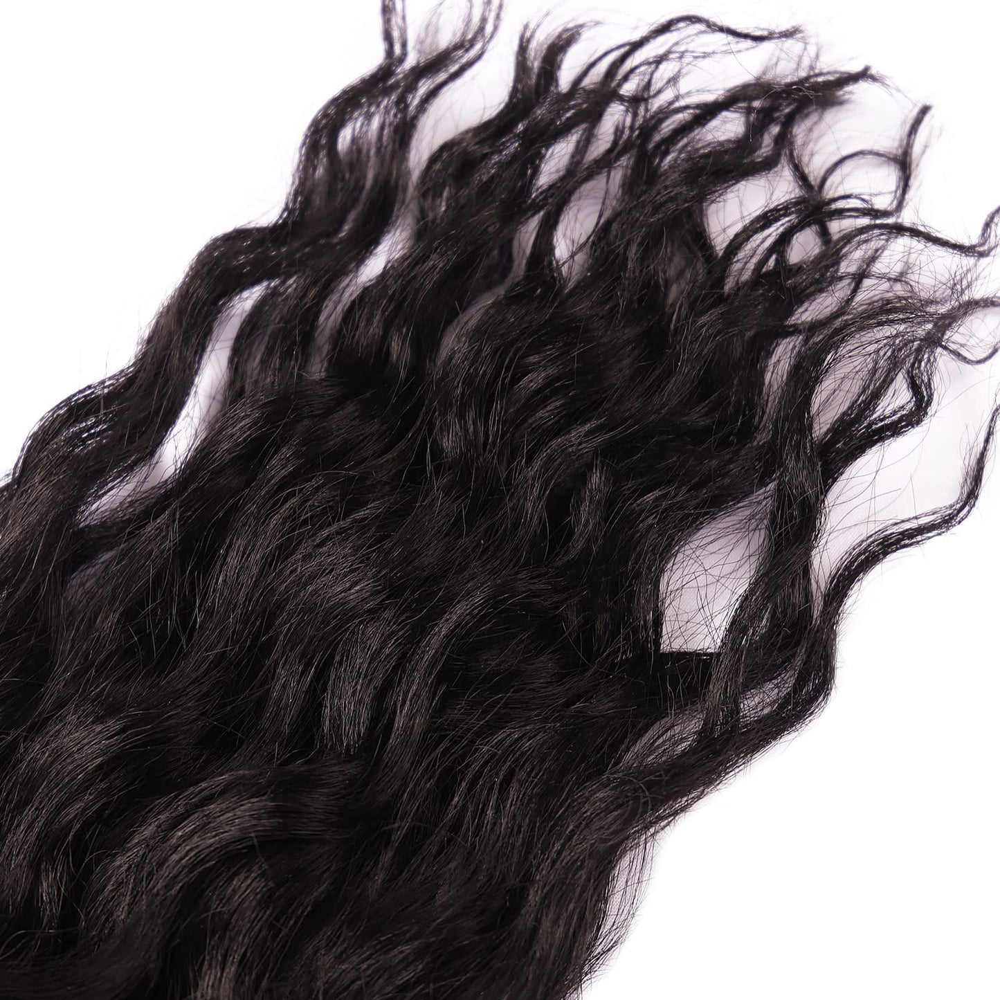 MAYSA Ocean Wave Crochet Hair 22inch Curly Crochet Hair Extensions 6Packs Soft Synthetic Wavy Crochet Hair Extensions for Women #2 Dark Brown