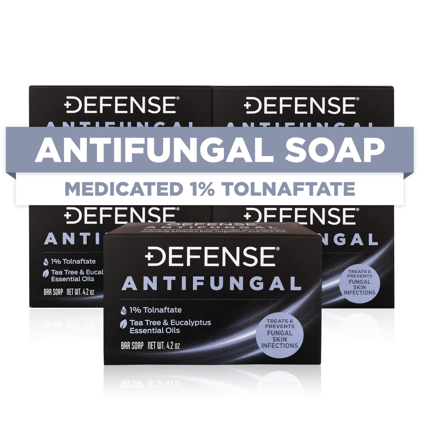 Defense Antifungal Bar Soap 5-Pack