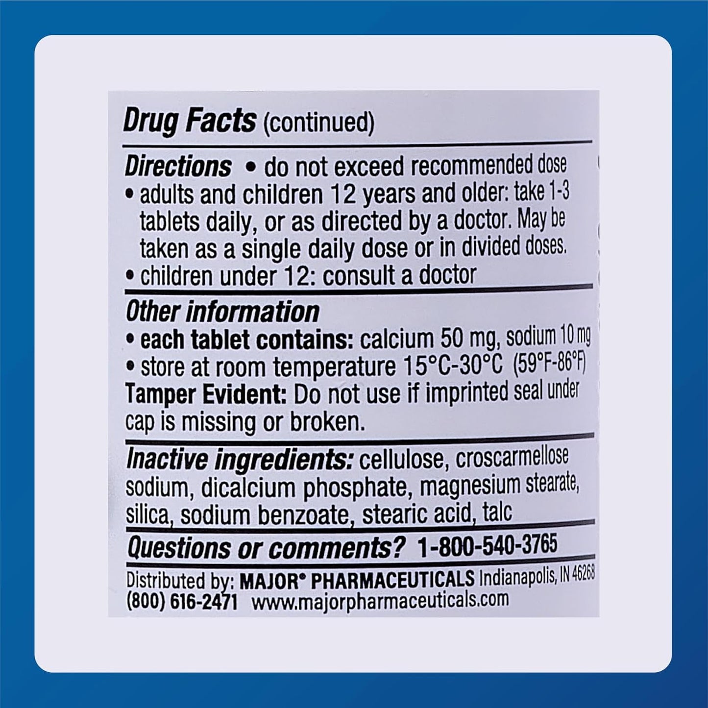 Docusate Sodium 100 mg - Stool Softener Tablets for Constipation Relief | 100 Count for Adults & Kids 12+