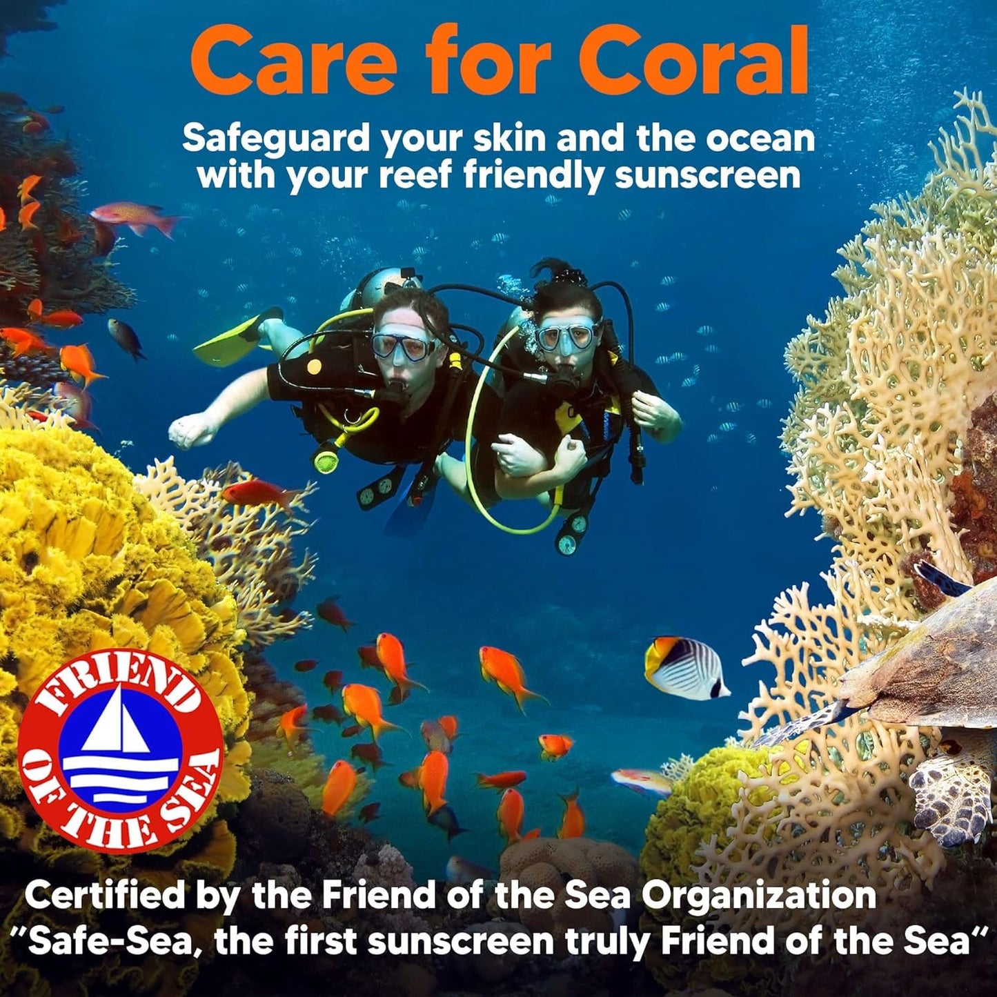 Safe Sea Zinc Oxide Sunscreen SPF30 | Clear Mineral Face And Body Reef Safe Sunscreen Without White Cast | Anti-Jellyfish Sting Protective Lotion | 3.4Oz (100ml) (3 Pack)