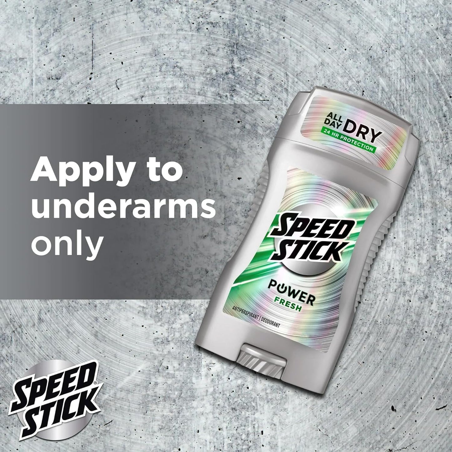 Speed Stick Fresh Deodorant 3 oz - 8 Pack | Long-Lasting Odor Protection