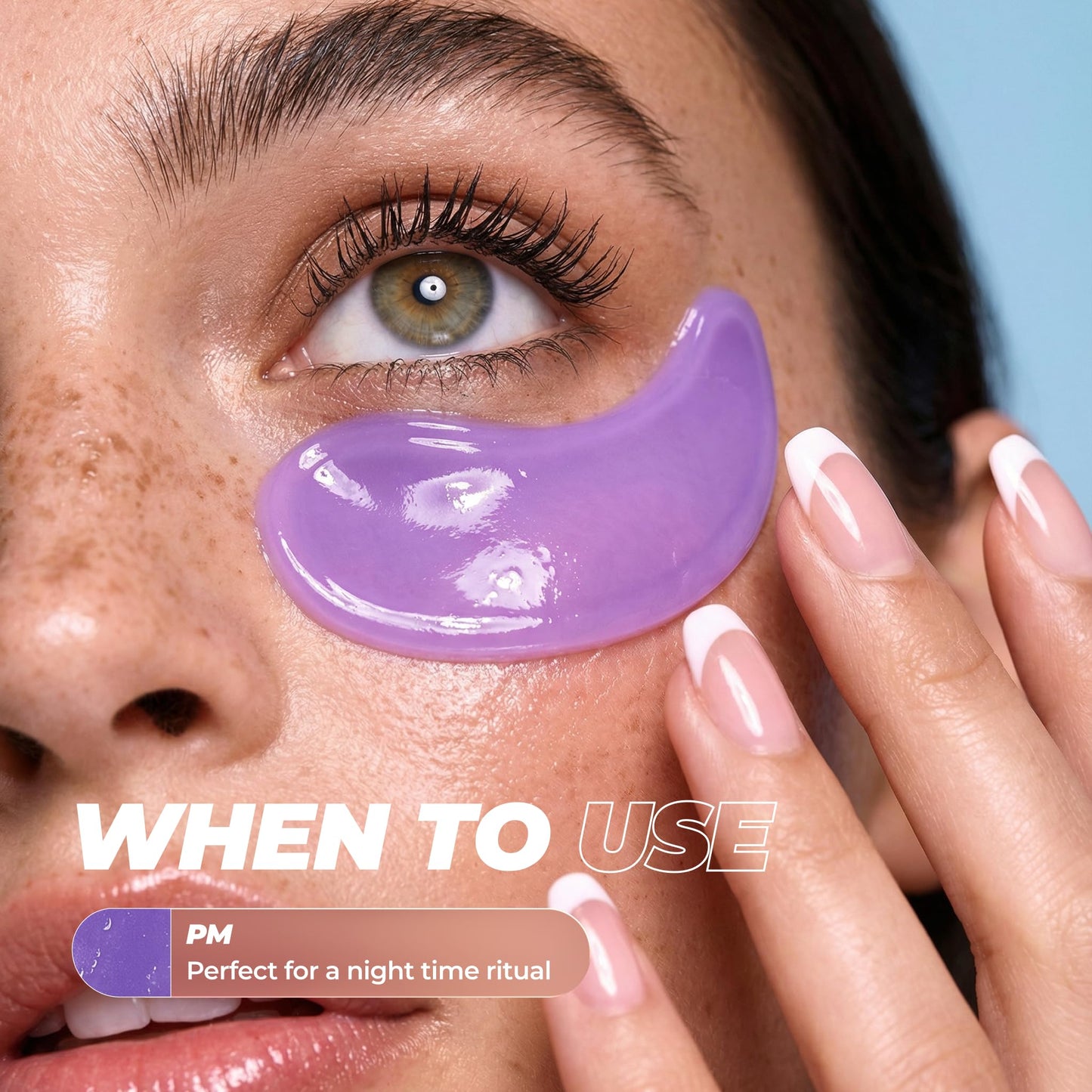 Vitamasques Lavender Retinol Anti Aging Hydrogel Eye Patches for Puffy Eyes and Dark Circles - Under Eye Mask with Collagen Patches for Wrinkles | Korean Skincare Brightening Eye Pads 3 Pack