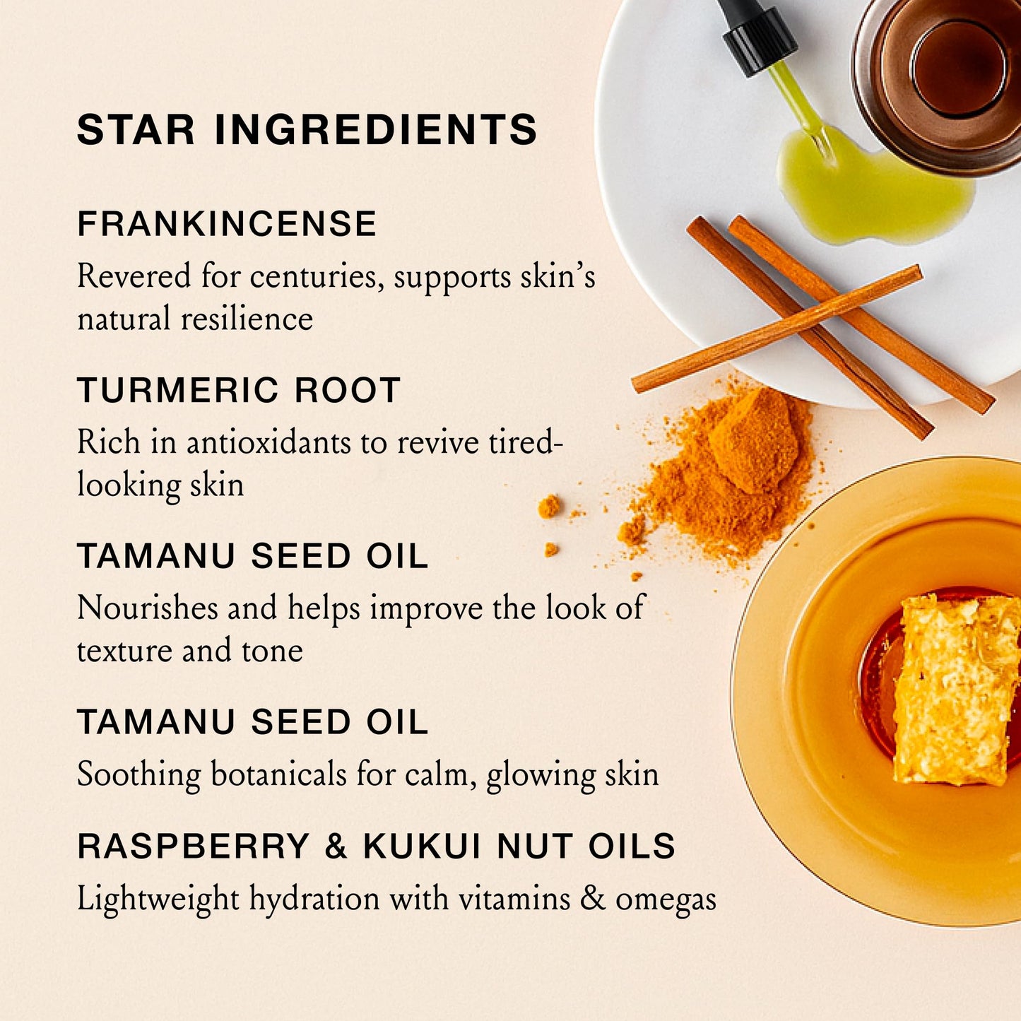Boom Gold® Lightweight & Luxurious Facial Oil w/Organic Ingredients .5 Oz