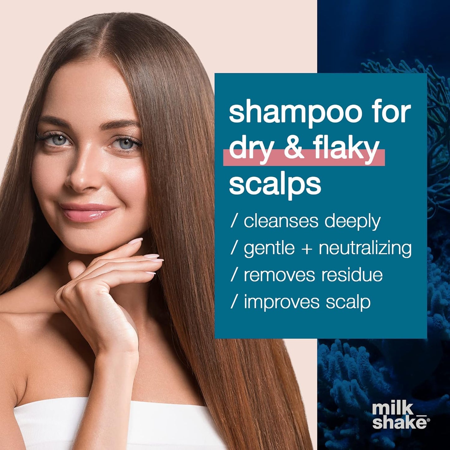 Purifying Blend Shampoo for Oily Hair - milk_shake Deep Cleansing Formula