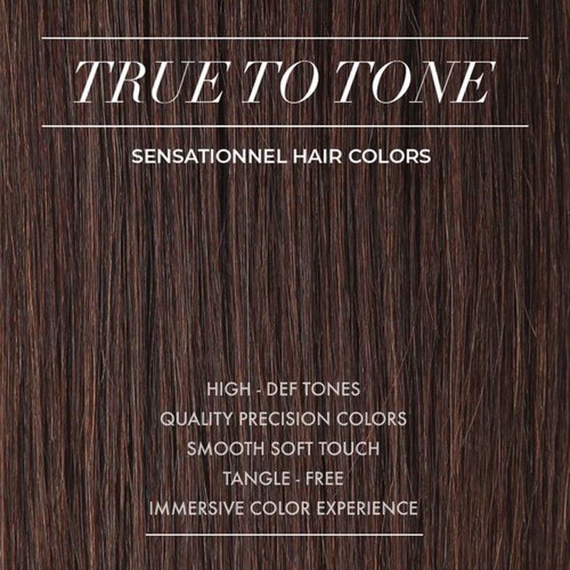 Sensationnel Lulu Pony Wrap - high heat synthetic yaki pony tail or up do wig piece - LULU PONY Wrap 1 (4 MEDBROWN)