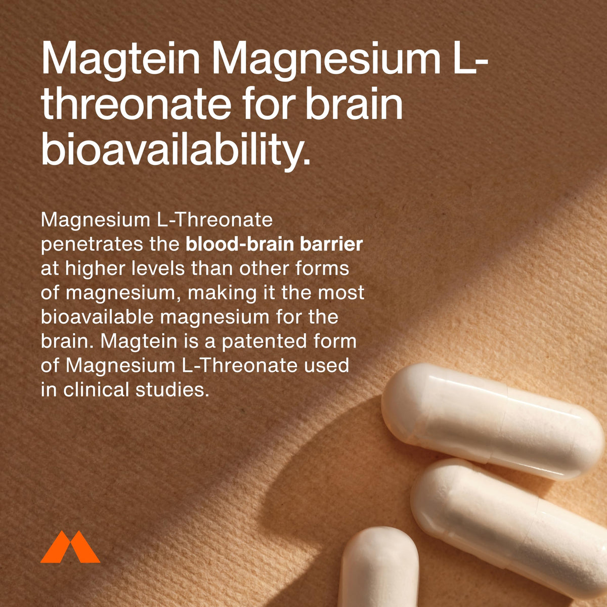 Momentous Magtein Magnesium L-Threonate - Brain & Rest Support Supplement - Boosts Cognitive Function & Sleep Quality - NSF Certified for Sport -145 mg - 30 Servings