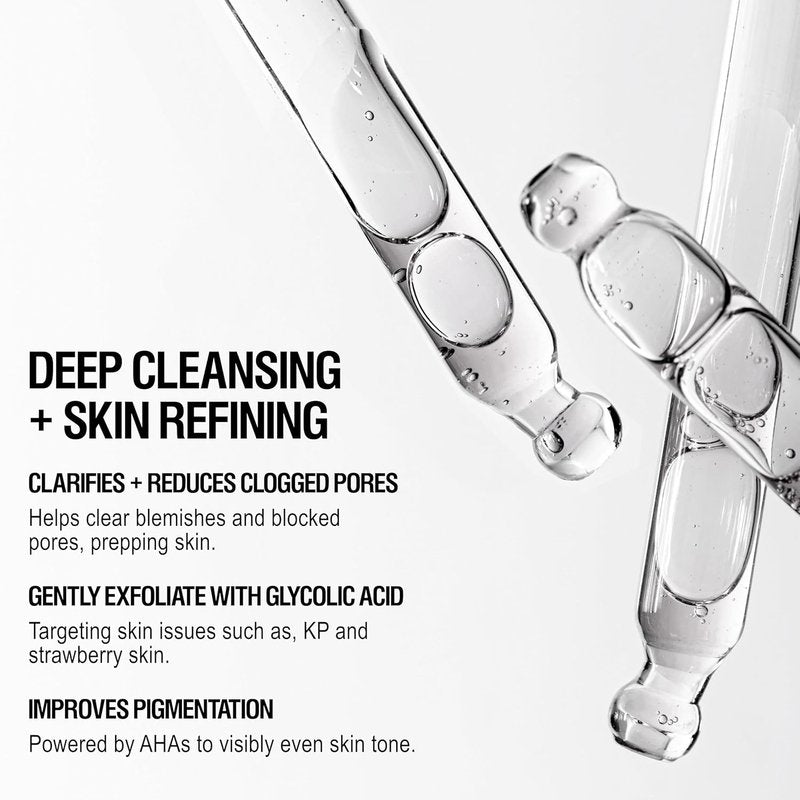 Grown Alchemist Resurfacing Body Cleanser - Acne Exfoliating Wash with Salicylic & Glycolic Acids | 300mL