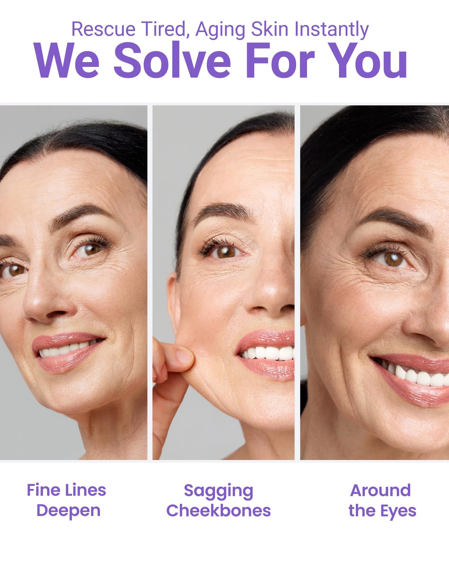 Sfuchin 125 Pcs/Roll Collagen Anti Wrinkle Patches - 2026 New Version Pre Cut Face Tape for Wrinkles Overnight, Smooth Fine Lines and Firm Lift Skin, Smile Line Forehead Eye Lip Multi Area Use