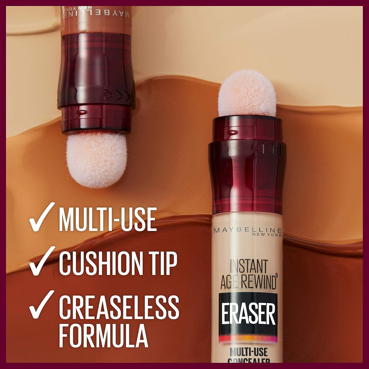 Maybelline Instant Age Rewind Concealer for Dark Circles - Fair, 0.2 Fl Oz (2-Pack)