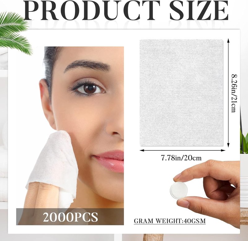 Compressed Towels - 2000 Pcs Portable Disposable Mini Face Towels | Cotton Compressed Coin Tablets for Travel, Camping, Spa, Hotel