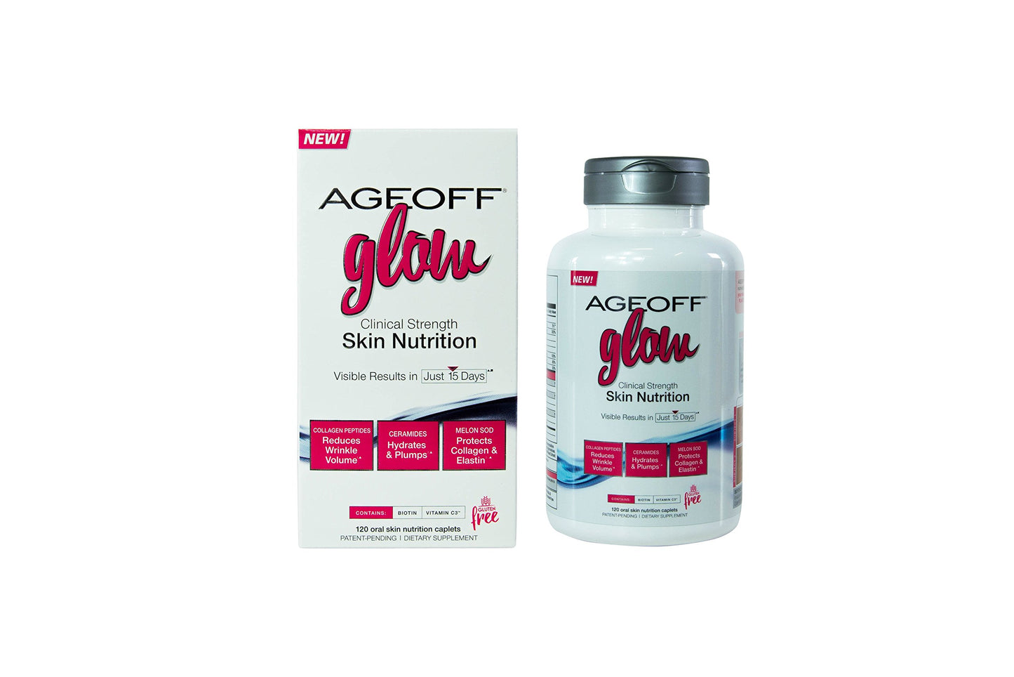 AgeOFF Glow Anti Aging Products, Get Rid of Wrinkles, Age Spots, Discoloration & More! AgeOff Glow, Anti Aging Supplement.