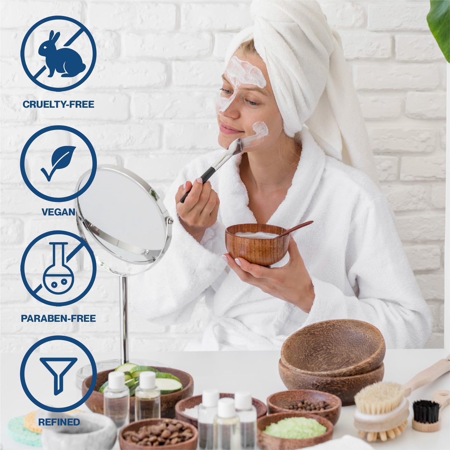 uh*Roh*Muh Premium Refined Mango Butter - Skincare & Hair Care Essential for Silky Smooth Hydration | DIY Beauty Essential Mango Body Butter for Dry Skin Solution (Net Wt.:0.8 kg/1.75 lb)