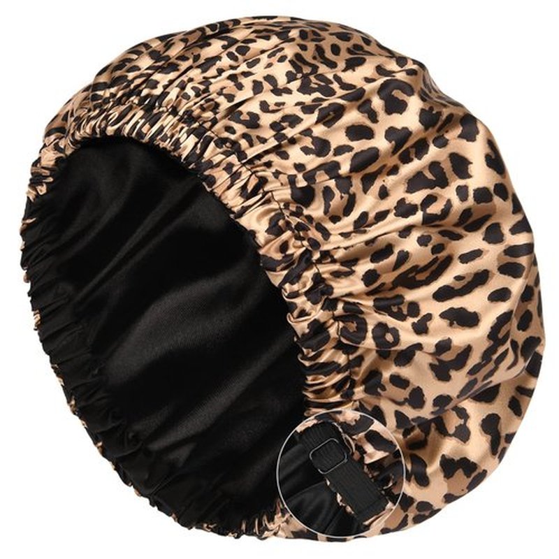 YANIBEST Silk Bonnet Satin Bonnet for Sleeping Women and Men, Adjustable Double Layer Hair Bonnet for Curly Braids Hair