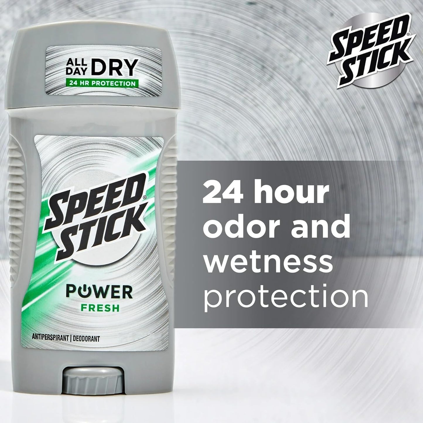 Speed Stick Fresh Deodorant 3 oz - 8 Pack | Long-Lasting Odor Protection