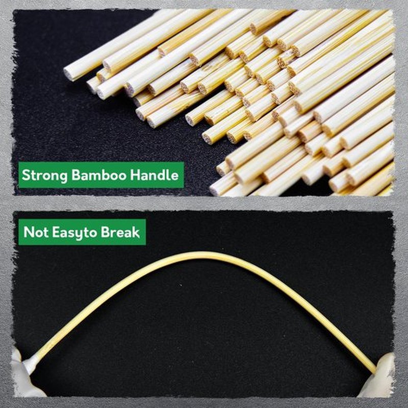 700PCS 6" Long Cotton Swabs - Strong Cleaning Swab with Bamboo Handle - Lint Free Cotton Swabs with Wooden Sticks - Cotton Tipped Applicators for Gun Cleaning, Makeup Removing, Pet Car (UrbanAbode)