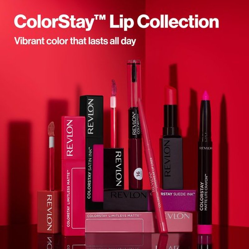 Revlon ColorStay Overtime Liquid Lipstick with Clear Lip Gloss, Lip Makeup Stocking Stuffers for Women, With Vitamin E, Unstobbale Nude (540), 0.07 Oz