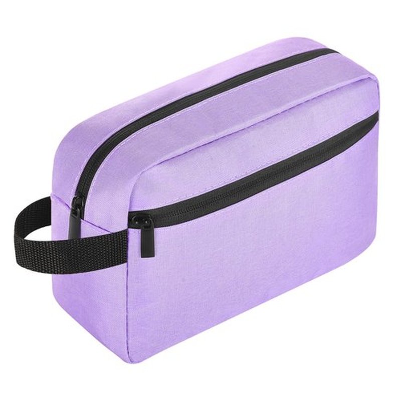 Icramsy Travel Toiletry bag Toiletry bag for women men Hanging toiletry bag Cosmetic bag Travel accessories for Women Men (Purple)