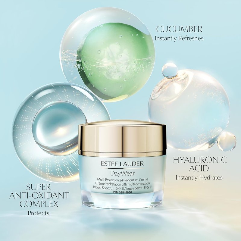 Estée Lauder DayWear Multi-Protection Cream - Anti-Aging Moisturizer with SPF 15 | 1.7 oz (Pack of 2)
