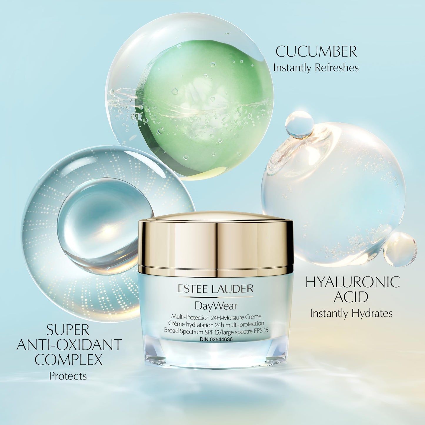 Estée Lauder DayWear Multi-Protection Anti-Oxidant 24H-Moisture Cream SPF 15 | Anti-Aging Moisturizer | Hydrating Face Moisturizer for Dry Skin, 1.7 Ounce