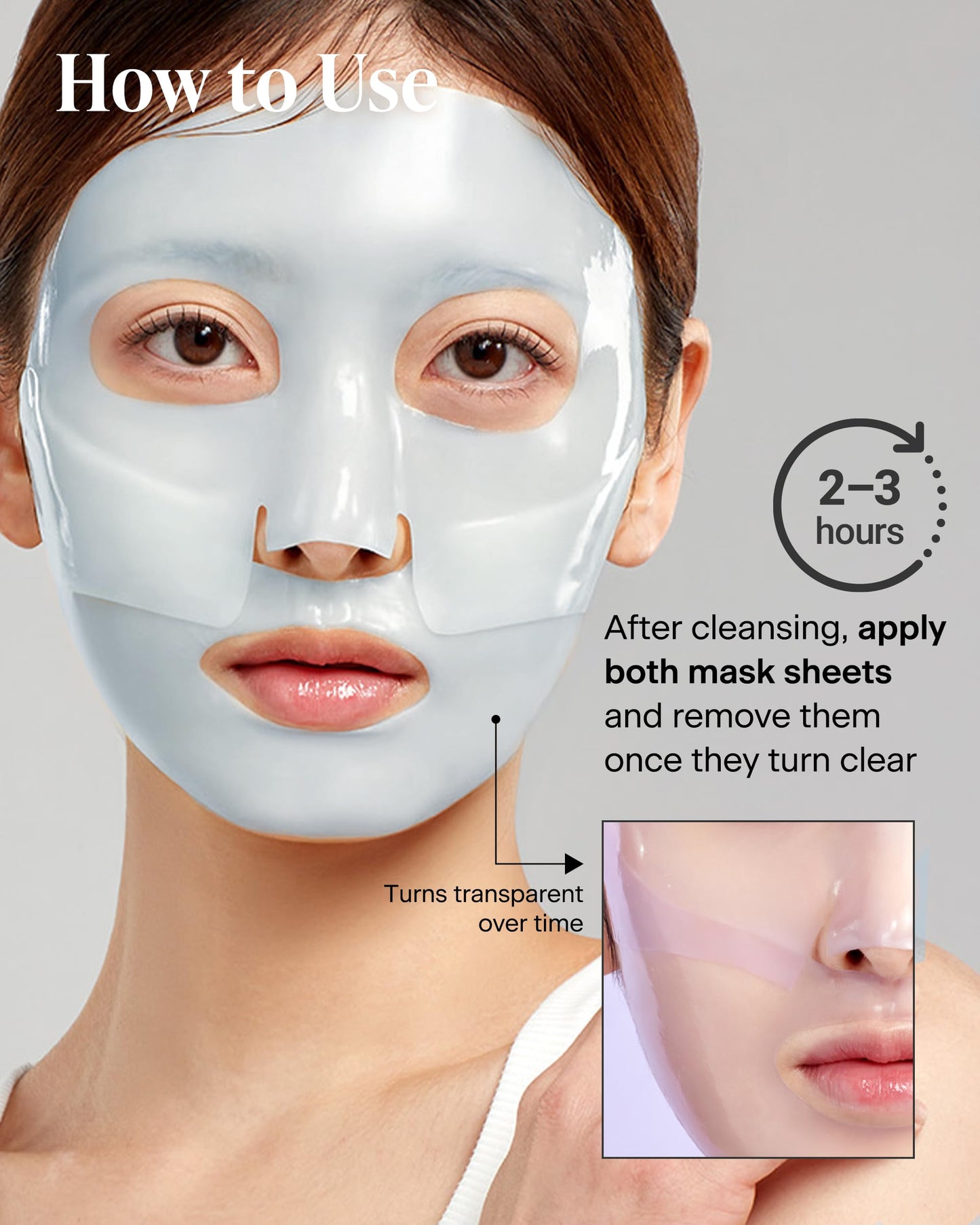 Medianswer Pore Minimizing Collagen Nanoshot Mask - Korean Hydrogel Face Sheet Masks with 100Da & 500Da Dual Collagen + Spanish Clay, Niacinamide & Salicylate Complex, Cooling Sebum Control 5 Sheets