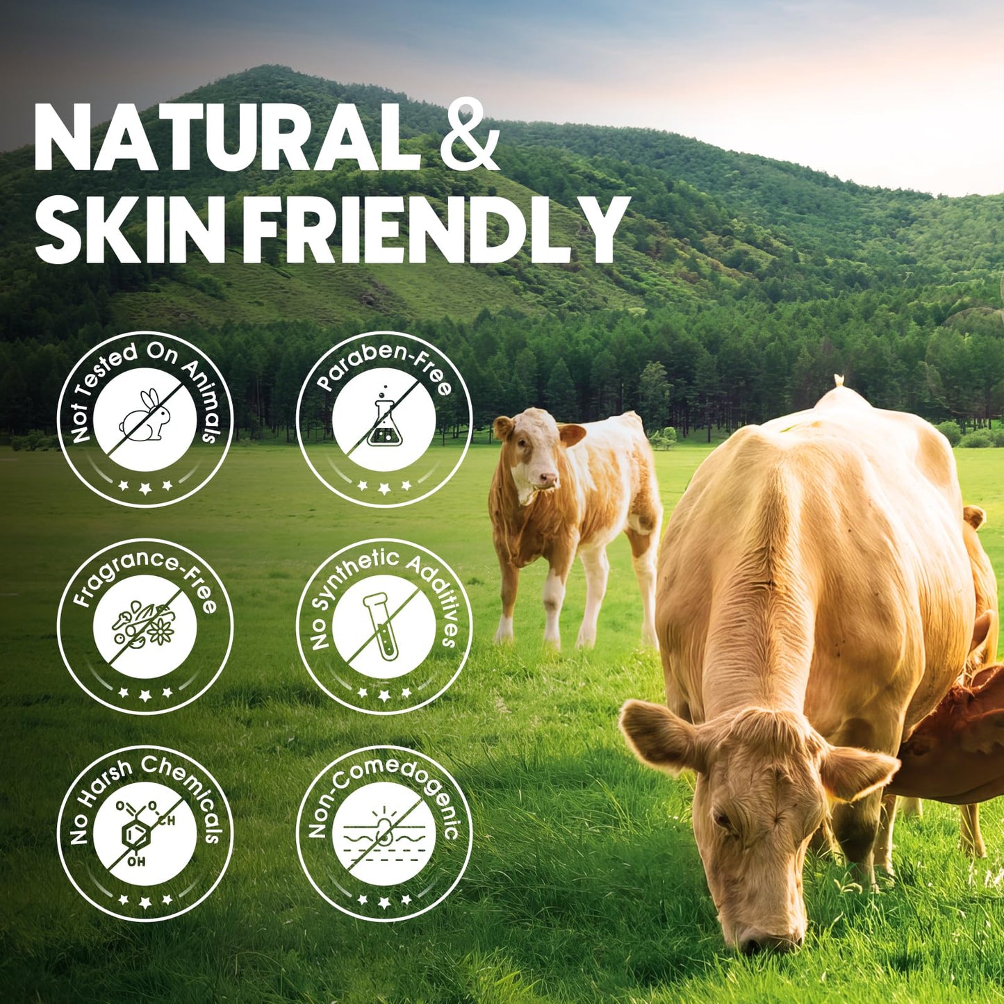 Starwise Beef Tallow for Skin, 100% Grass-Fed Whipped Beef Tallow and Honey Balm, Moisturizer for Face & Body, Natural Formula with Organic Jojoba Oil, Shea Butter for Dry, Sensitive Skin