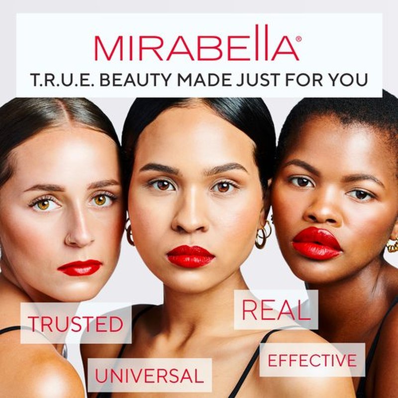 Mirabella Quick Brow Powder, Eyebrow Filler for Beautiful Brows with Skin-Conditioning and Nourishing Shea Butter, Long-Lasting and Buildable Eyebrow Powder Kit with Zero Fallout, Medium/Dark