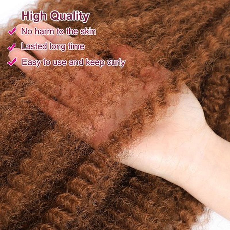Dansama Marley Twist Braiding Hair 24 Inch 6 Packs Marley Hair Braiding Hair Crochet Hair Extensions (24 Inch (Pack of 6), #30)