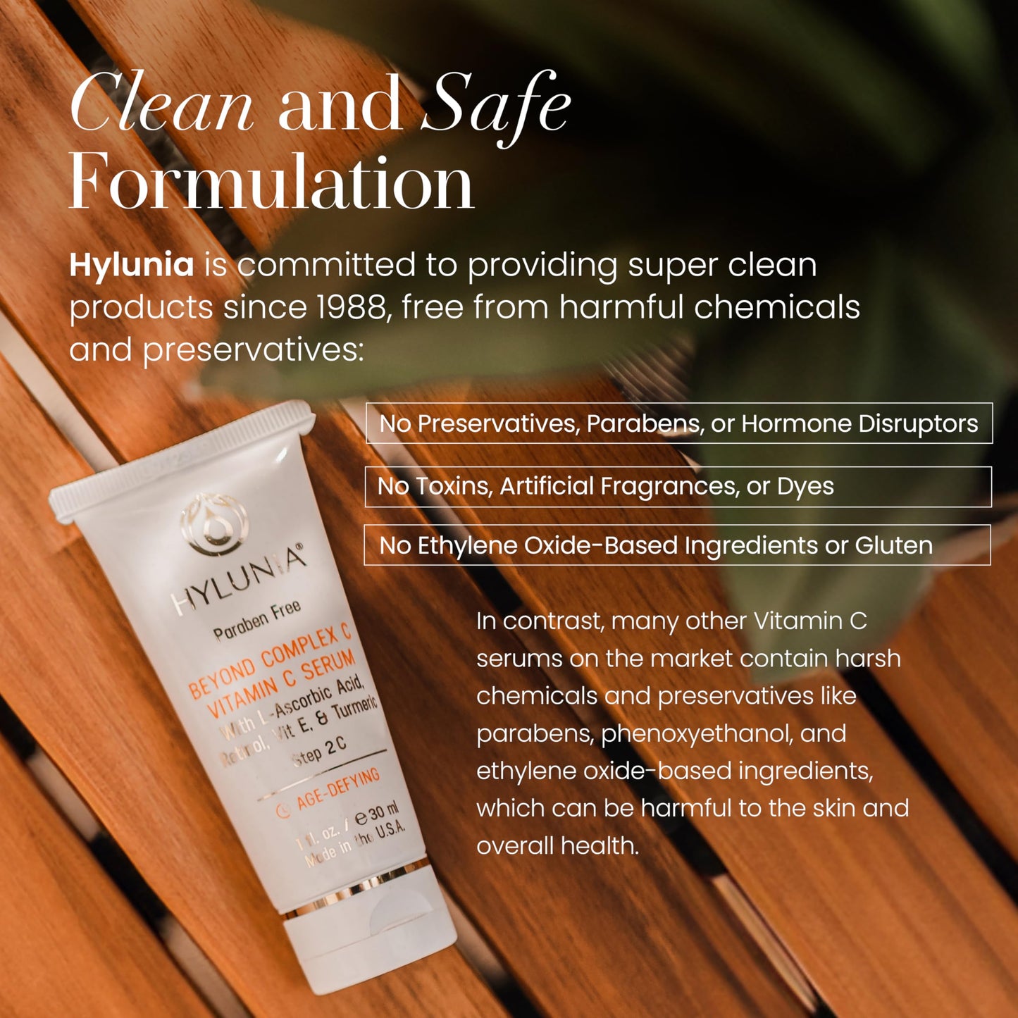 Hylunia Beyond Complex C Vitamin C Serum, 1.0 fl oz
