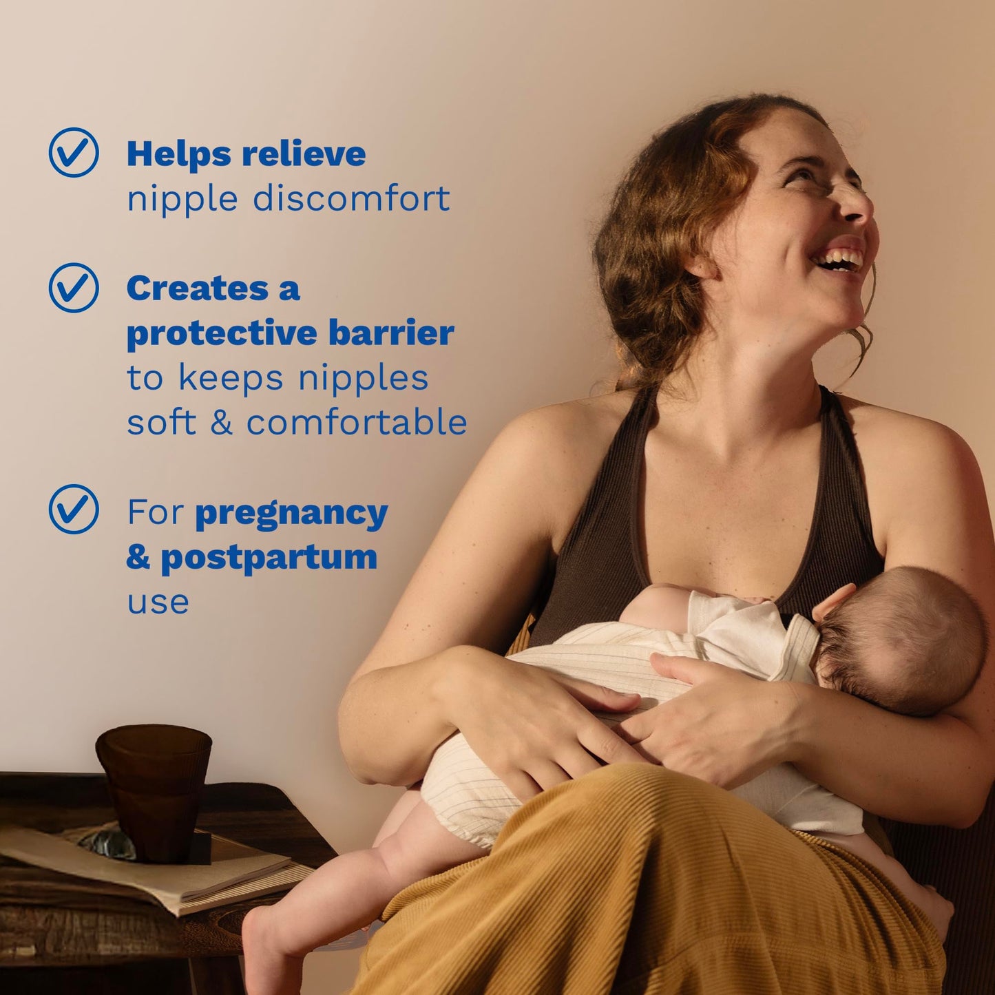 Mustela Maternity Certified Organic Nursing Comfort Balm - Nipple Cream for Breastfeeding with Olive Oil - Clinically Proven & Safe for Pregnancy Skincare - Fragrance Free & Vegan - 1.01 fl. oz.