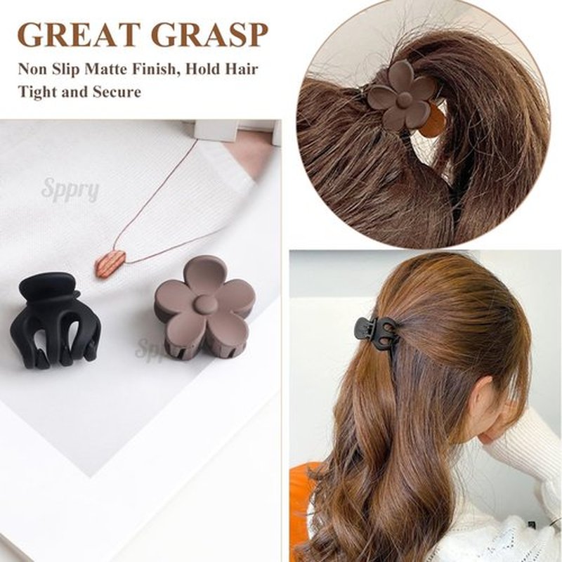Sppry Hair Claw Clips for Women Thick/Thin Hair Set of 5 PCS
