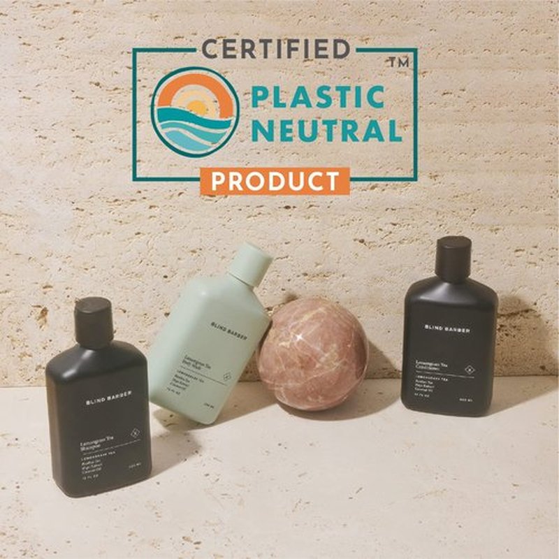 Blind Barber Lemongrass Tea Conditioner - Daily Sulfate-Free Conditioner for Men - Adds Body & Shine, Prevents Tangling - Revitalizing Lemongrass Scent - Paraben-Free, Cruelty-Free (12oz / 350ml)