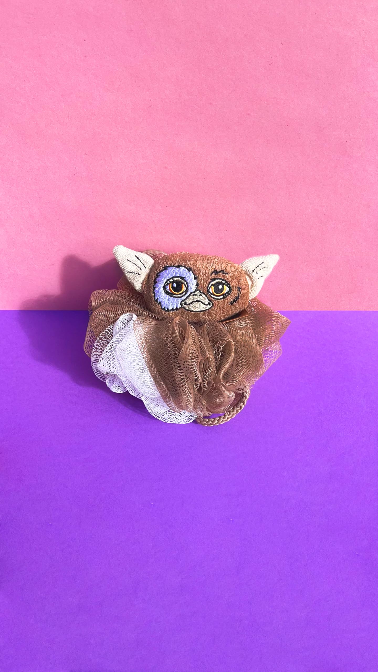 Mad Beauty Gremlins Gizmo Shower Loofah | Official Warner Brothers Product | Great Novelty Gift for Women, Adults, and Kids | Nostalgic Bathtime Fun