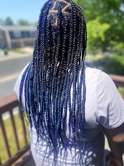 Ombre Braiding hair synthetic Crochet braids twist 24inch 3pcs/lot 100g Ombre two three tone Jumbo braid hair extensions Dreadlocks