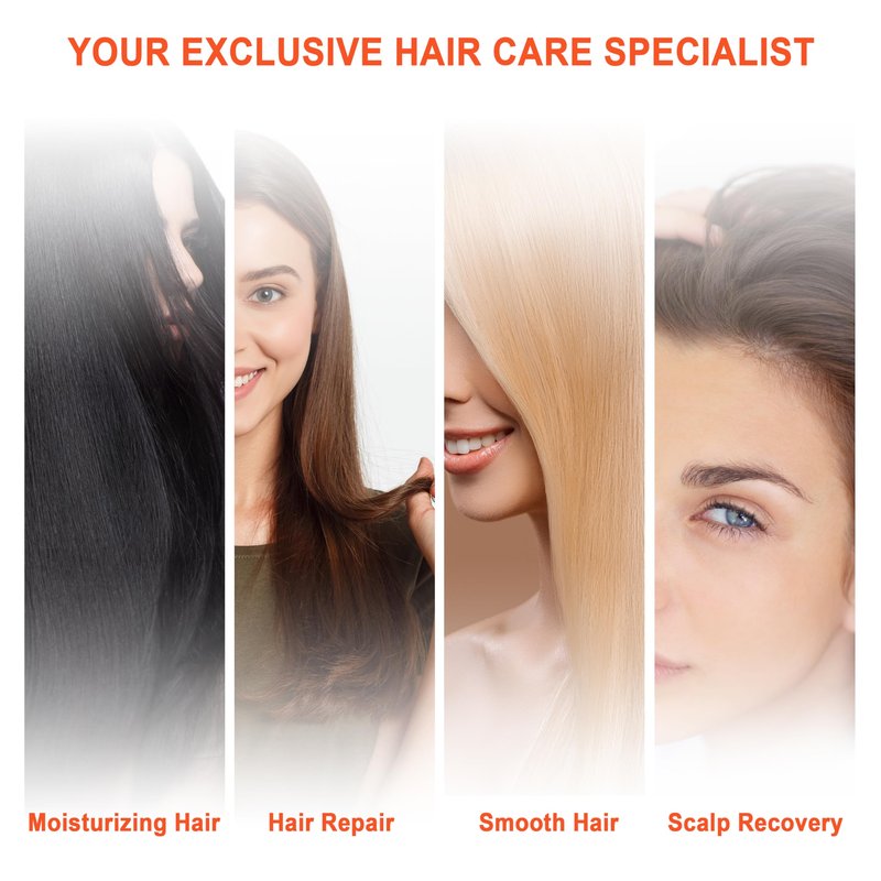 Hair Salon Nano Blue Light Micro Mist Hair Steamer Hair Perm Coloring Hot Dyeing Equipment for Hair Care Adds Softness Shine Elitzia ETD303