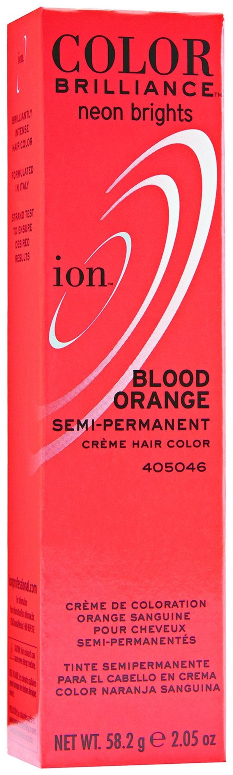 Ion Blood Orange Semi Permanent Hair Color Blood Orange