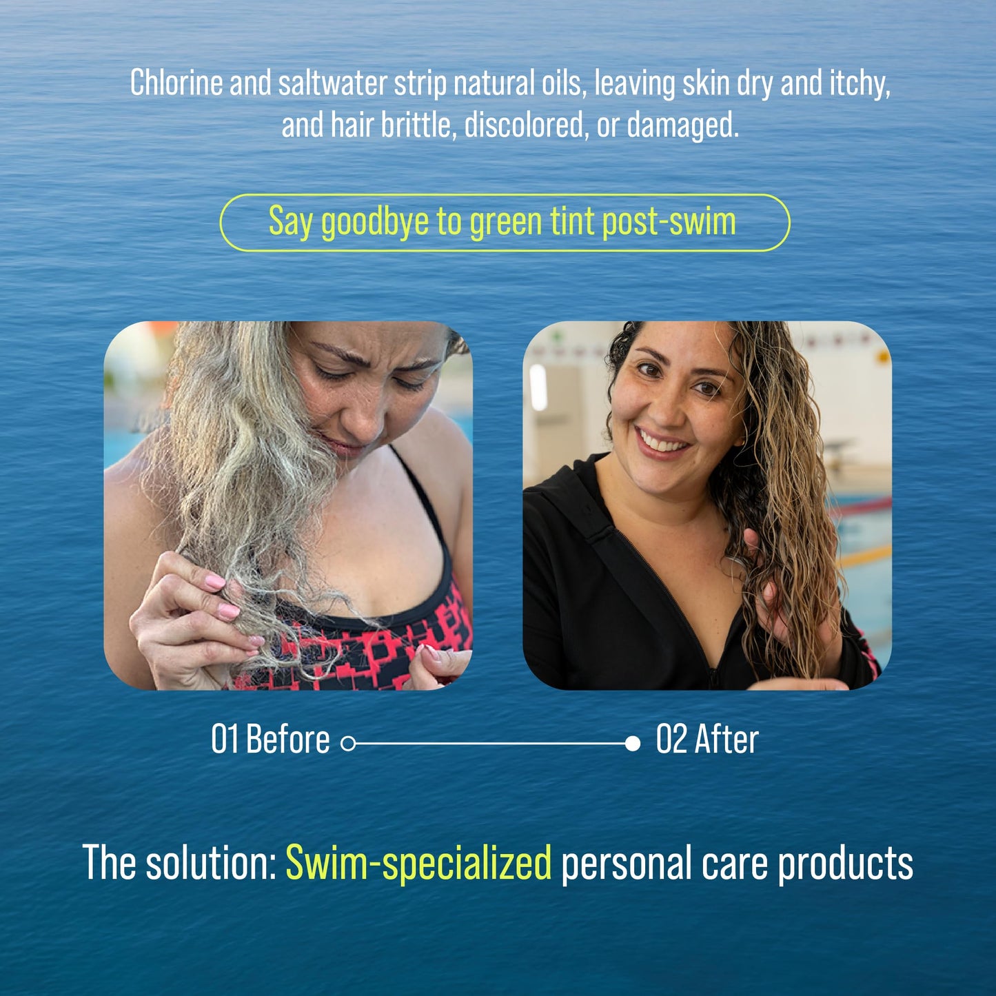 TRIHARD Swimmers Shampoo Extra Boost | Removing Chlorine and Hard Water Negative Effects | Specialized Swim Shampoo (1 Count)