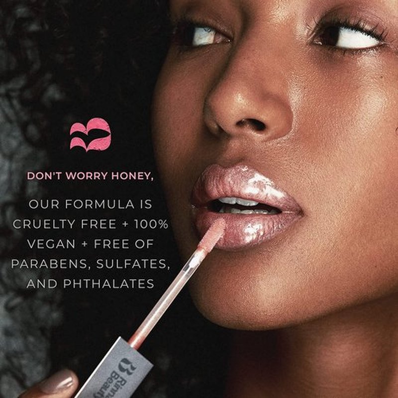Rinna Beauty Icon Collection - Lip Gloss - Firecracker - Tinted, Hydrating, Long-Lasting - High Pigment and Shine, Vegan, No Parabens, Clean Makeup, Flavor-Free, Cruelty-Free - 1 each