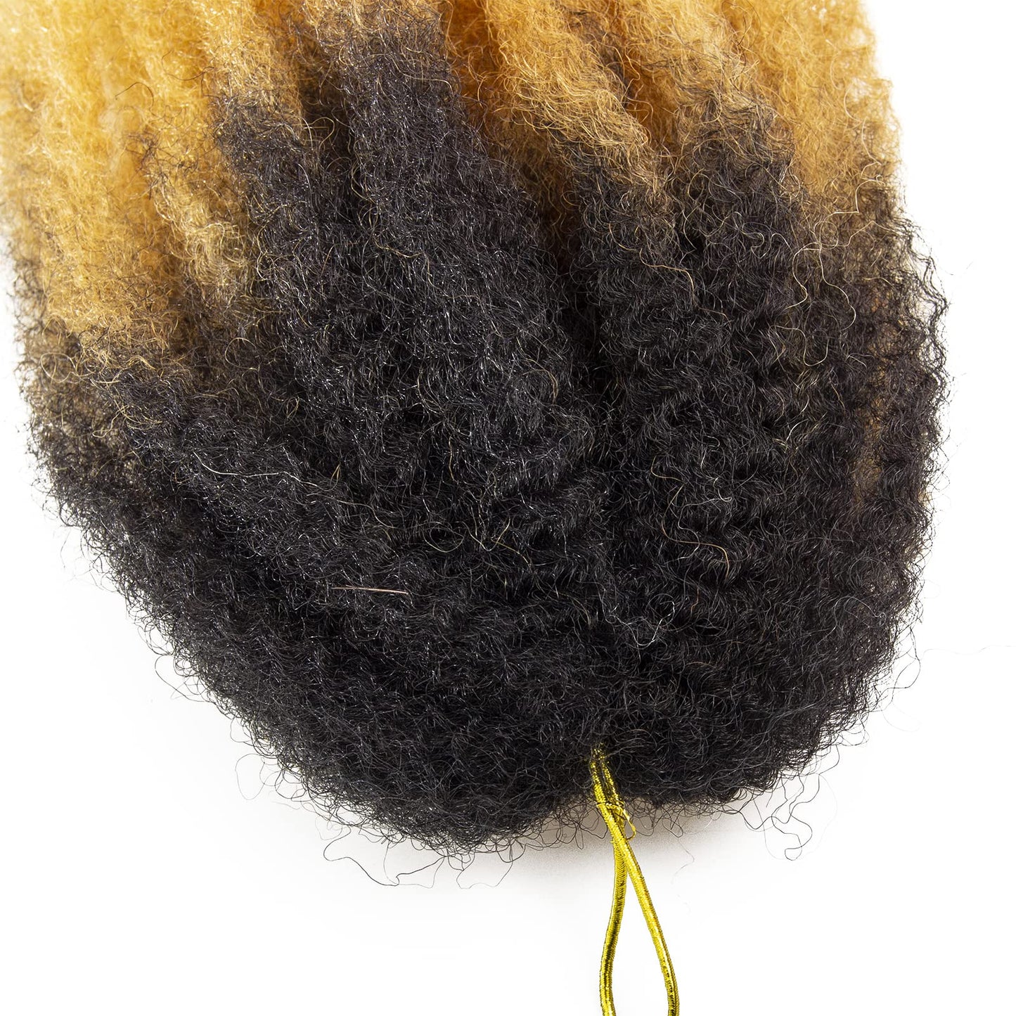 Marley Hair 18 Inch Marley Twist Hair Afro Twist Marley Braiding Hair for Faux Locs Crochet Hair Synthetic Hair Extensions(6Packs,1B/27/613, 18inch)