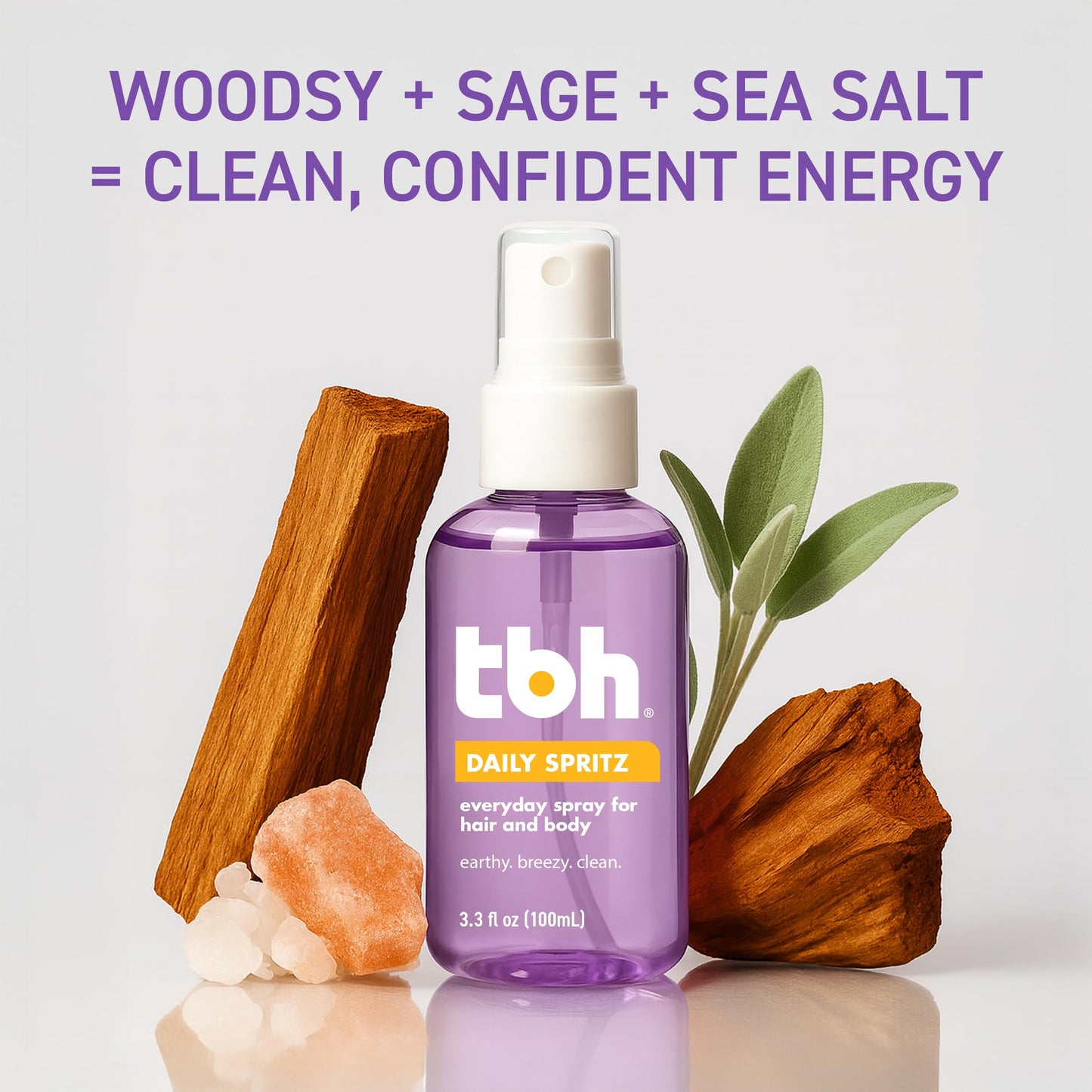 TBH Kids Body Spray & Hair Mist – Clean Body Spray for Girls & Boys – Long-Lasting Scent – Gentle Ingredients, Paraben, Sulfate Free Body Mist for Kids – 3.3oz